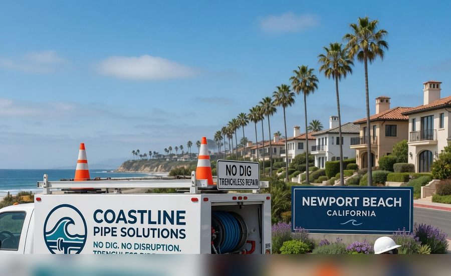 Pipe lining Mariner's Mile Newport Beach CA